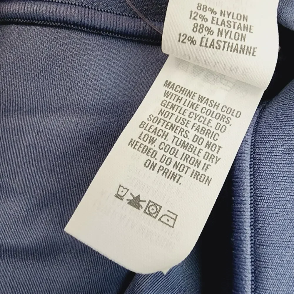 NWT Aerie Offline Real Me Crossover 7/8 Legging - Marbled Blue - Size Large - Picture 9 of 12